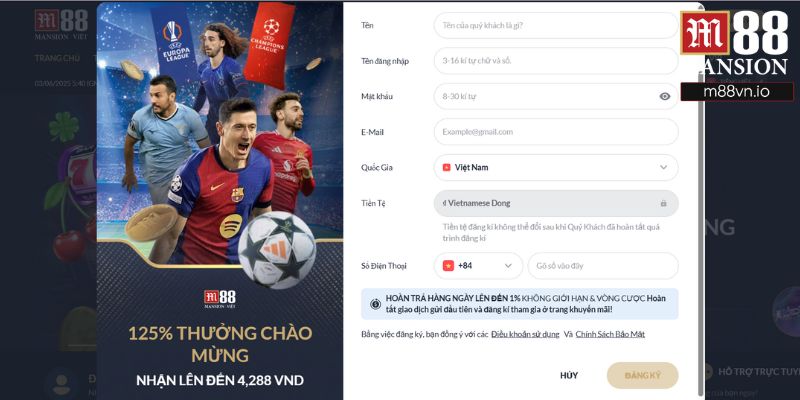 Quy trình mở tài khoản